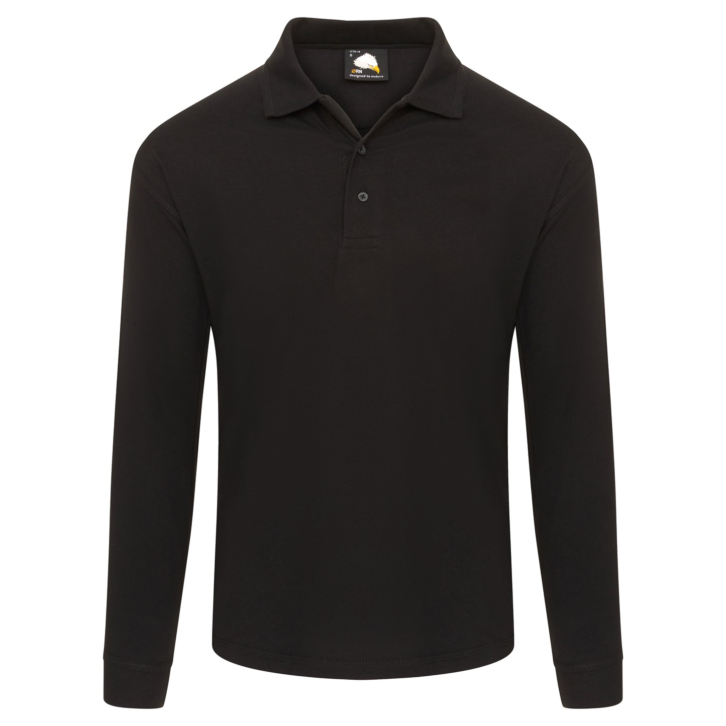 Longsleeve Polo Shirt - Black