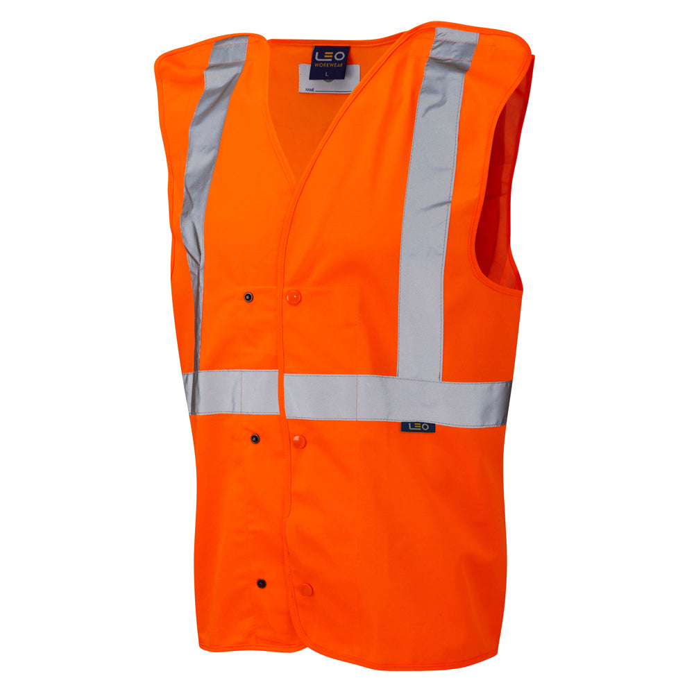 Leo EcoViz Underground Waistcoat - Orange
