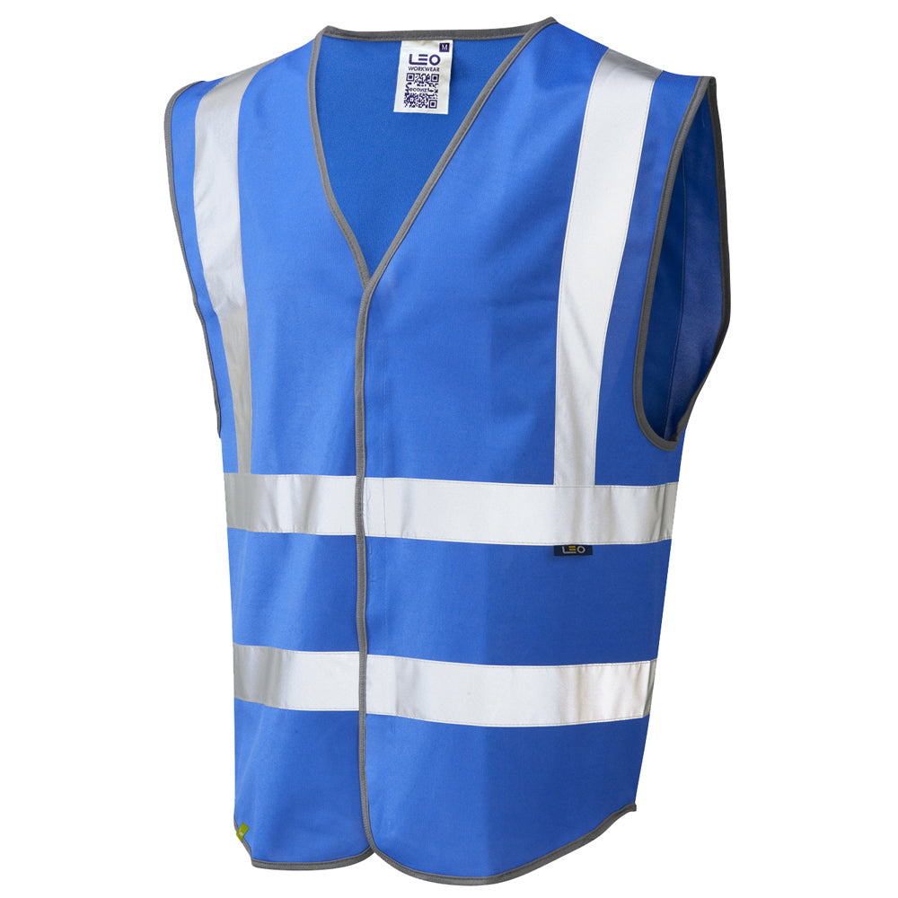 Leo EcoViz Reflective Waistcoat - Royal