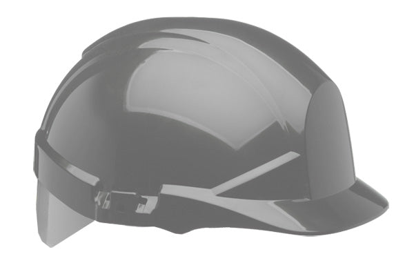 Centurion Reflex Grey Slip Ratchet Helmet With Silver Flash - Grey