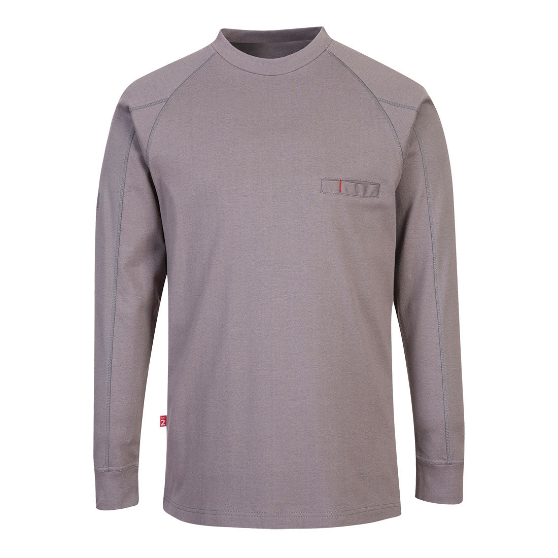 Portwest FR Anti-Static Crew Neck - Grey