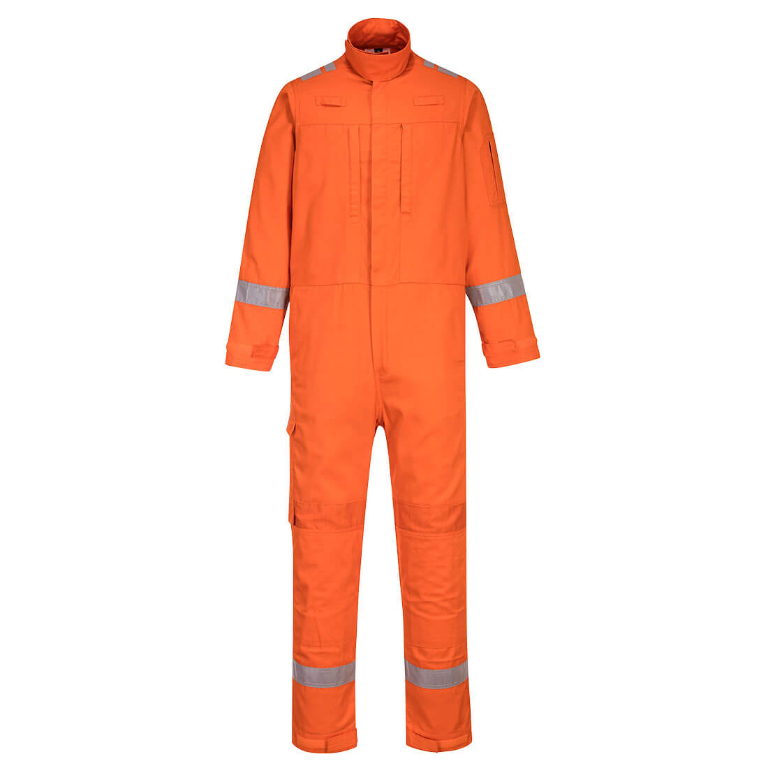 Portwest Bizflame Work Lightweight Stretch Panelled Coverall - Orange