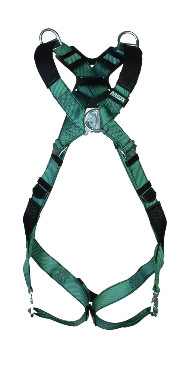 MSA V-Form Back/Chest/Shoulder D-Ring Bayonet Harness - XS