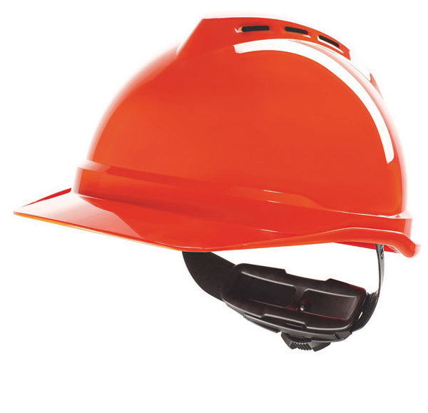 MSA V-Gard 500 Vented Safety Helmet - Orange