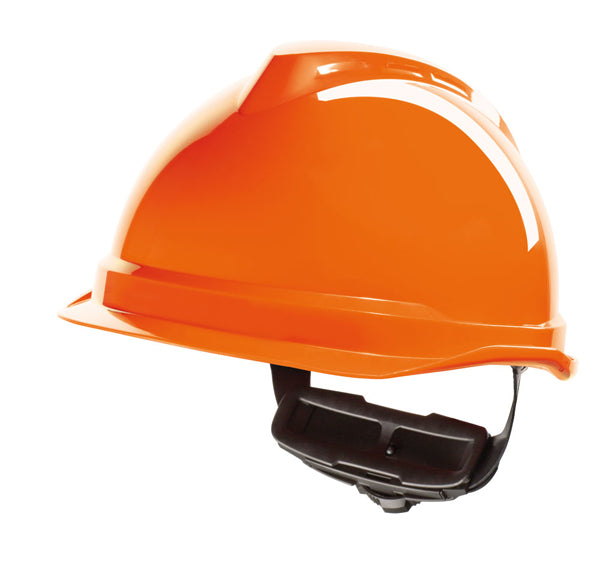 MSA V-Gard 520 Peakless Safety Helmet - Orange