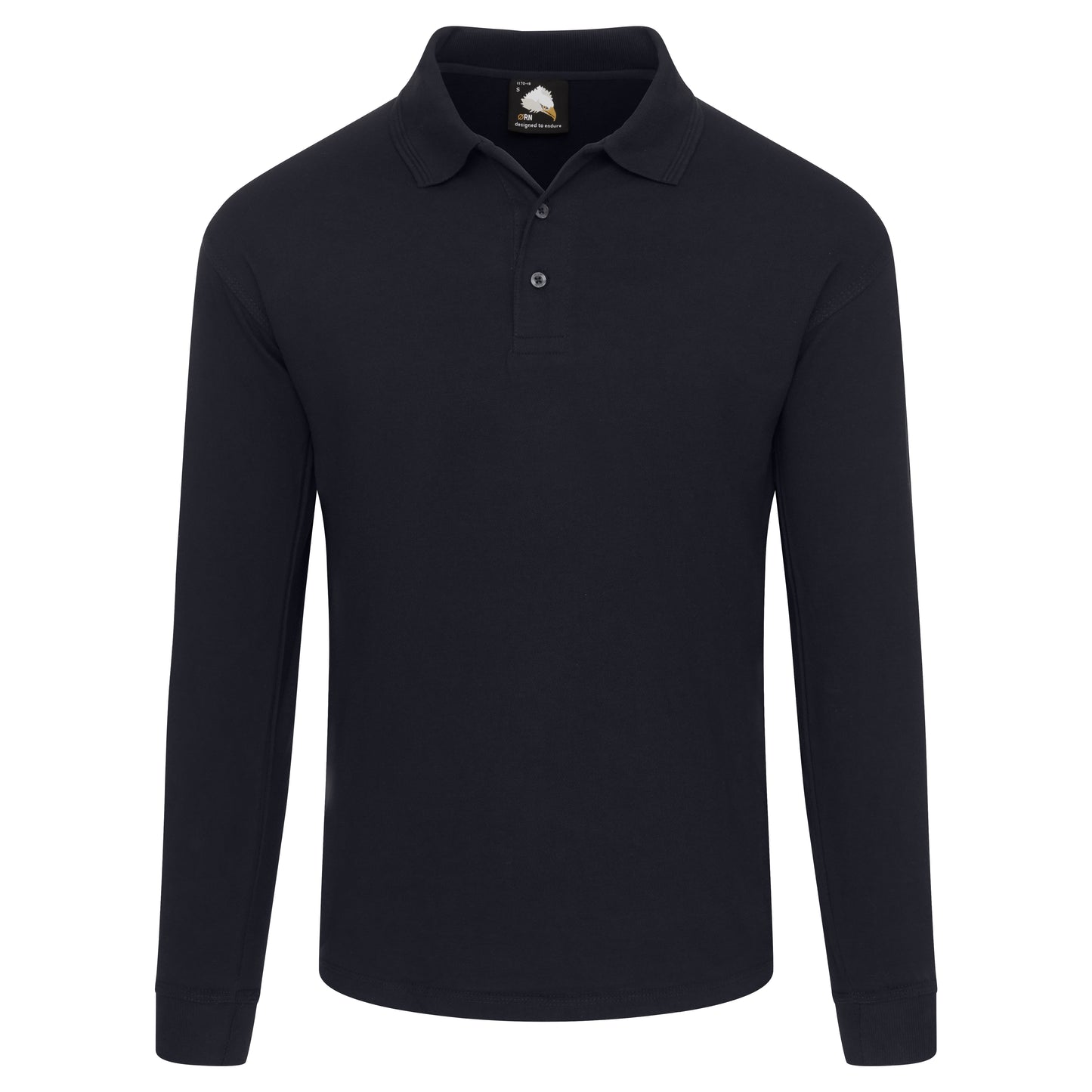 Longsleeve Polo Shirt - Navy