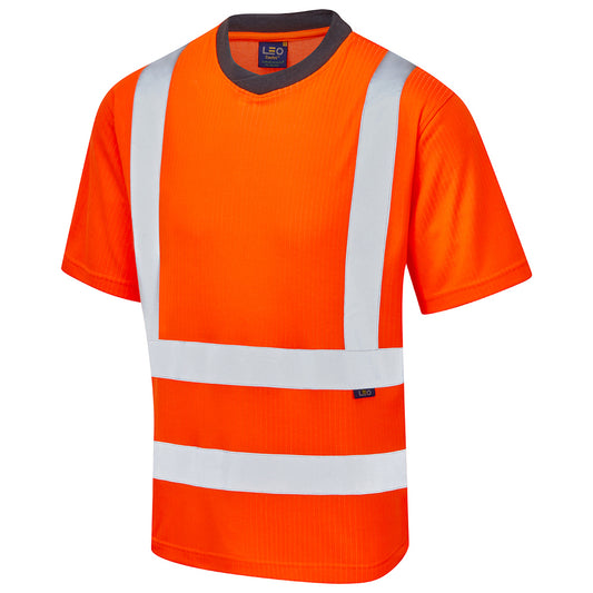 Leo EcoViz Comfort T-Shirt - Orange