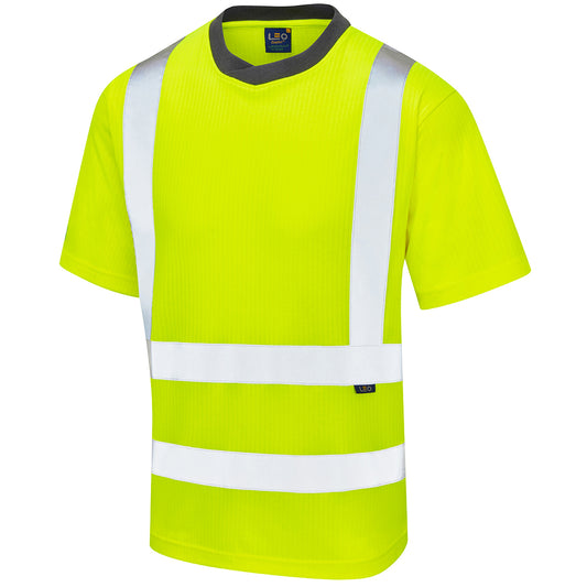 Leo EcoViz Comfort T-Shirt - Yellow