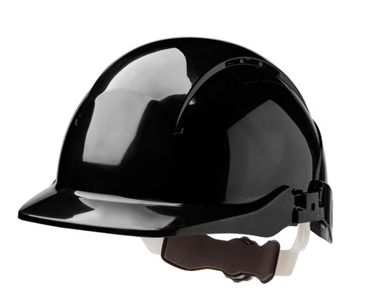 Centurion Concept Reduced Peak Vented Safety Helmet - Black