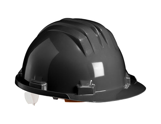Climax Slip Harness Safety Helmet - Black