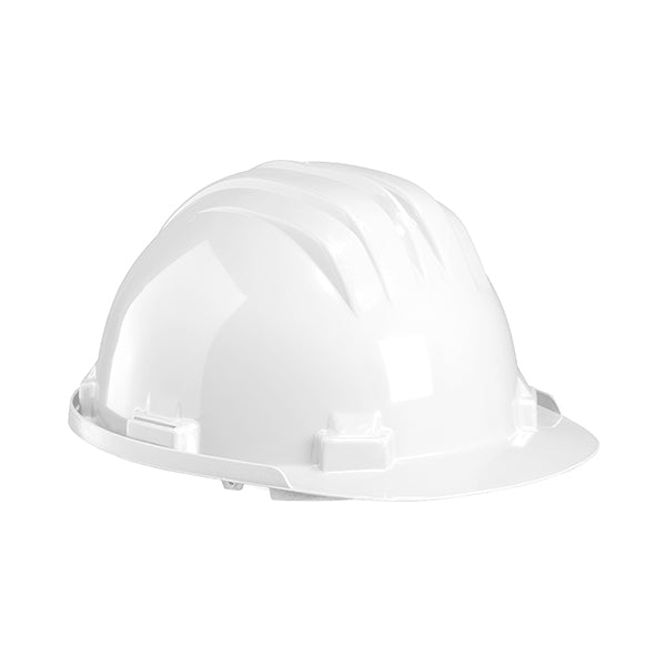Climax Slip Harness Safety Helmet - White