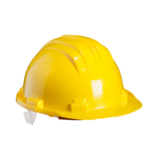 Climax Wheel Ratchet Safety Helmet - Yellow