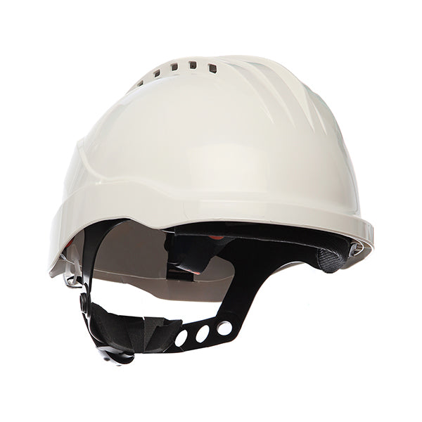 Climax Curro Safety Helmet Without Chin Strap - White