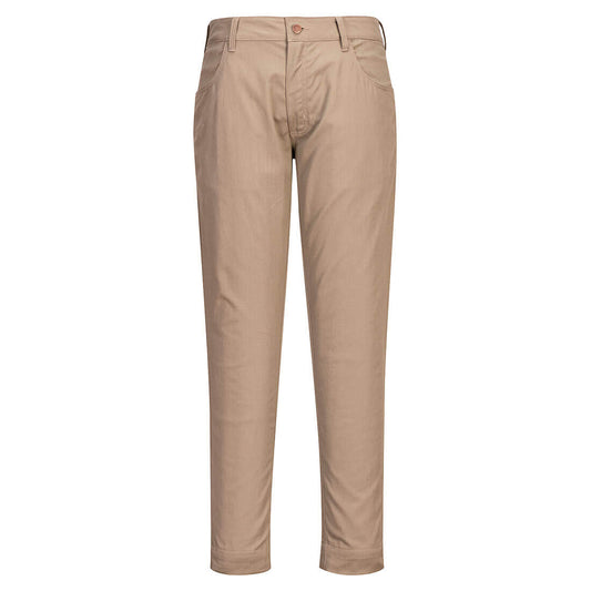 Portwest Bizflame 88/12 Stretch FR Work Pants - Khaki