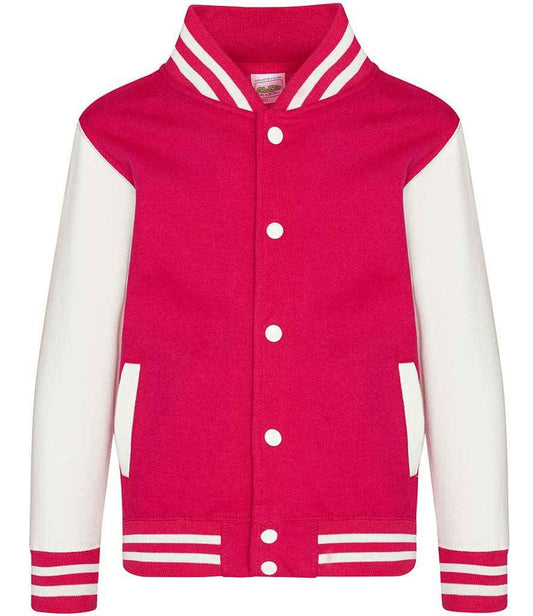 JH043B Hot Pink/White Front