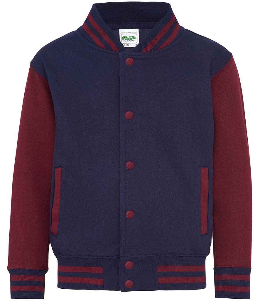JH043B Oxford Navy/Burgundy Front