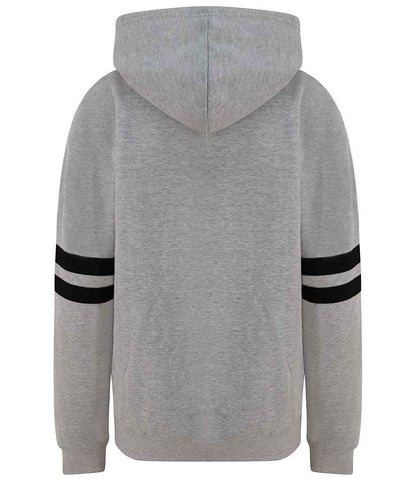JH103 Heather Grey/Deep Black Back