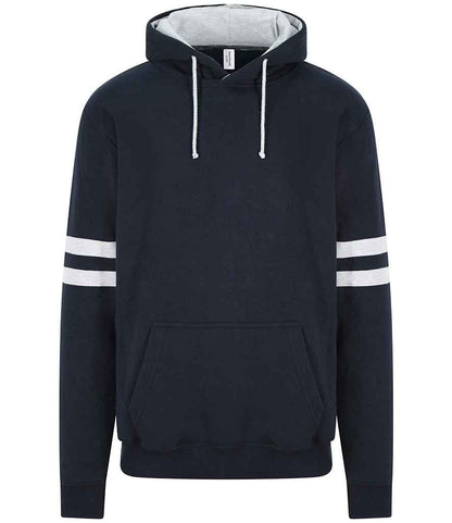 JH103 New French Navy/Heather Grey Front