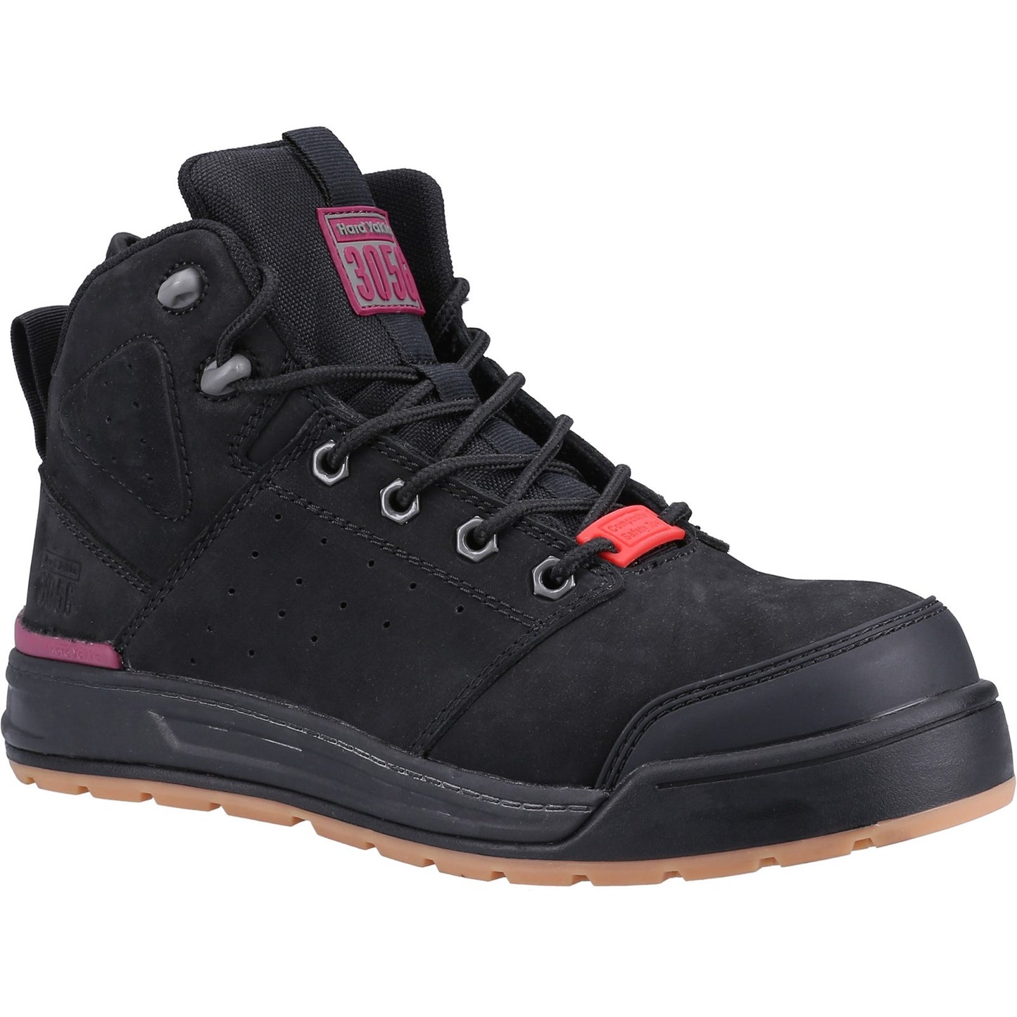 3056LaceZipBoot-Black